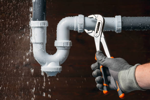 Professional Plumber technician working in Syracuse, NE